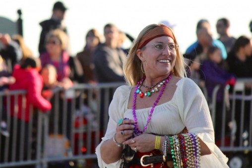 Piratess During Tampa's Children's Gasparilla Parade