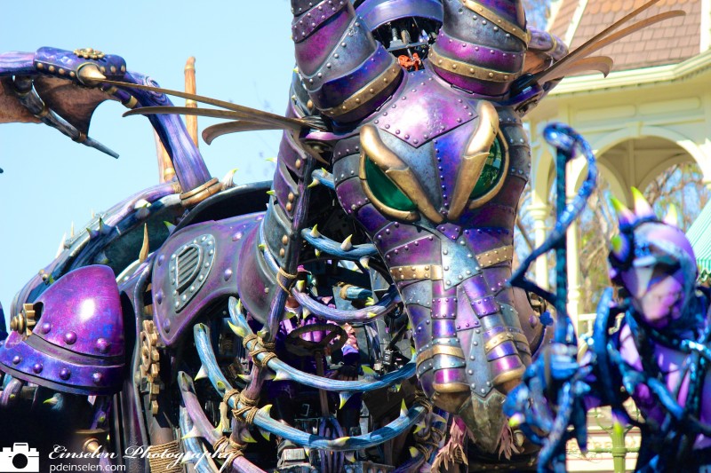 Steam Punk Maleficent in Disney's Festival of Fantasy Parade
